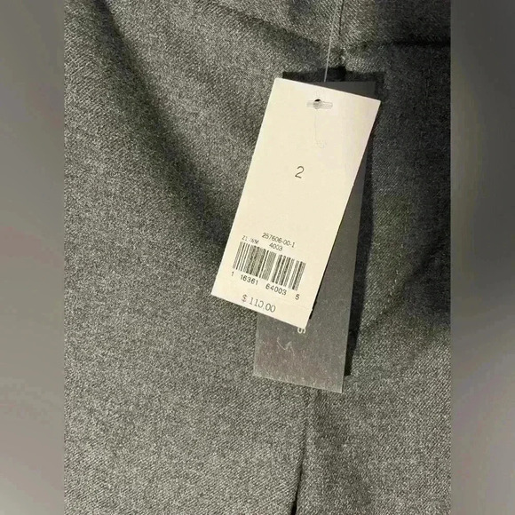 Banana Republic NWT Size 2 Gray Dress Pants - Picture 3 of 9